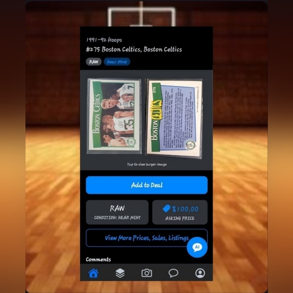 1991 "RAW"MINTNBA HOOPS ~BOSTON CELTICSBASKETBALLCARD LOT OF 7 - Picture 3 of 6